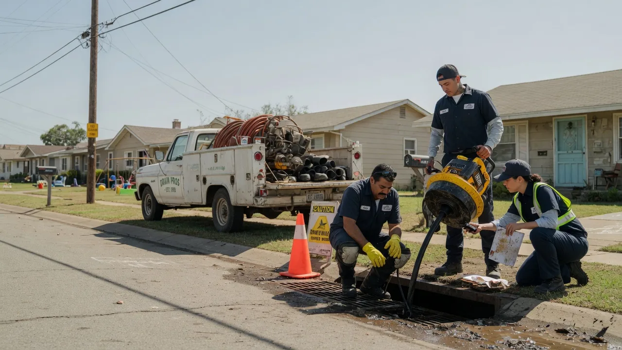 Drain Cleaning in Chalmers, IN near me